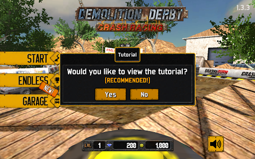 Demolition Derby Crash Racing Game - Experience Chaotic Vehicle Combat! :: Experience chaotic demolition racing with customizable cars in this thrilling Chrome extension!