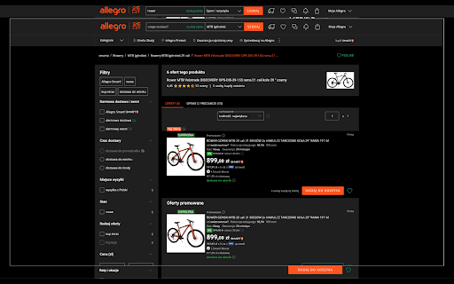 Allegro Better Search :: Extension improving search in allegro.pl