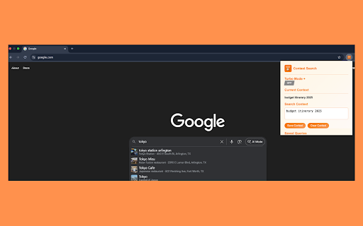 Context Search :: Search made easier with context