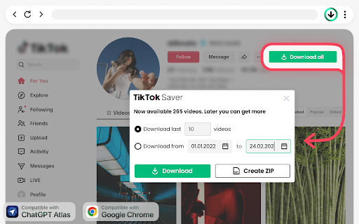 TikTok Video Downloader – Save Without Watermark :: Download TikTok videos in one click, no watermark, no extra apps, just fast and simple TikTok downloads. Get the Saver now