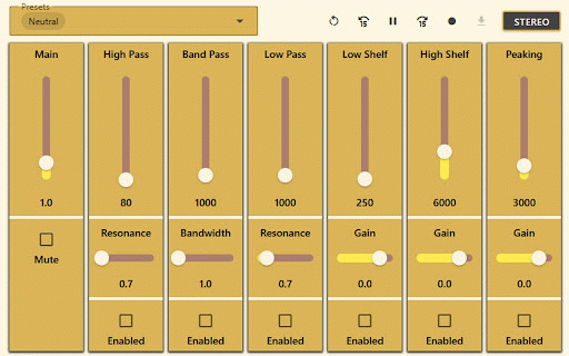Browser EQ v2 :: Browser EQ v2 - Hear Better