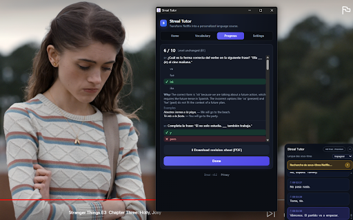 Streal - Learn a Language on Netflix :: Turn Netflix into a personalized language course with smart subtitles.