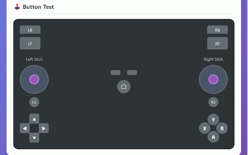 Gamepad Tester :: Test your gamepad buttons, sticks, triggers and vibration. Supports Xbox, PlayStation and generic controllers.