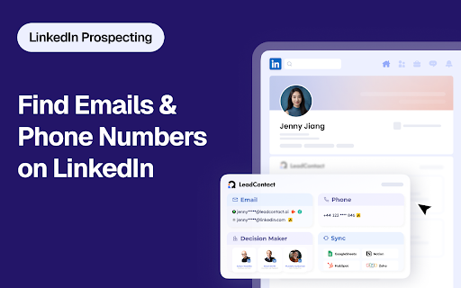 LeadContact :: A lead generation tool that helps you find emails and phone numbers of potential leads, and connect with them effectively.