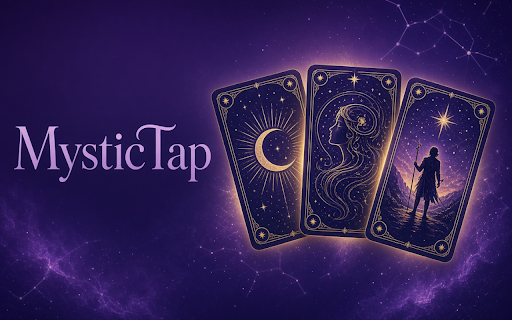 MysticTap — Tarot Card Readings :: Daily tarot readings with on-device AI. Draw 1, 3-card, or Celtic Cross spreads — 100% private, nothing leaves your device.