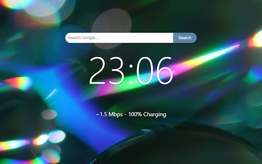 Prism Glow :: Transforms browser appearance with vibrant design inspired by refracted light and glowing colors.