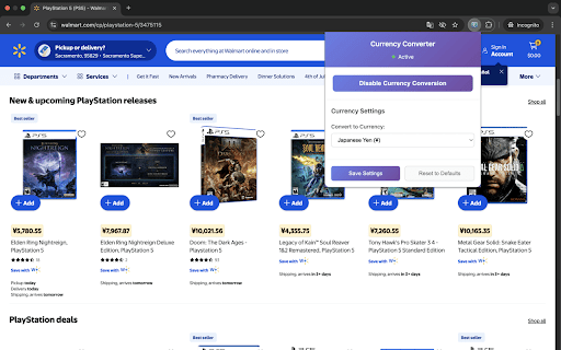 Auto Currency Converter — Real-Time Currency Conversion on Any Website :: Automatically detect and convert currencies on web pages using real-time exchange rates