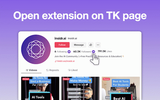 TikTok Follower Export Tool - Free Extractor by exporter24 :: Export TikTok following & followers with email and detailed information, filter and sort by your needs. Free and unlimited.