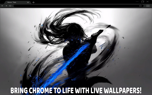 Swordman Ink Washed Blade Live Wallpaper :: Witness the elegance of a wandering swordsman in this artistic ink-washed live wallpaper! 🌌⚔️