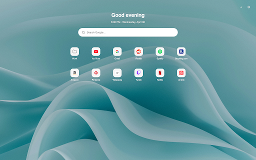 Ember Tabs :: Custom new tab page that turns your bookmarks bar into a clean dashboard.