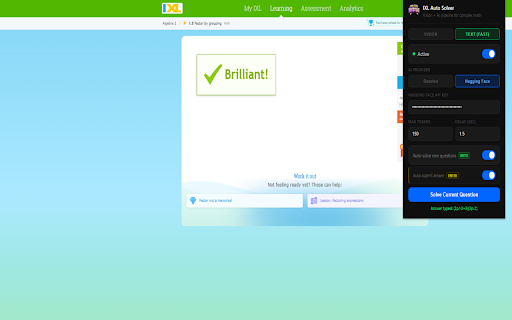 IXL Auto Solver (Vision) - Rxstle :: Screenshots IXL math questions → Vision AI extracts math → Solver AI answers