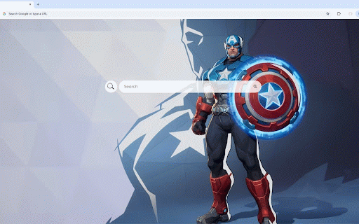 Captain America Live Wallpaper :: Captain America standing tall with his glowing vibranium shield in heroic comic art.