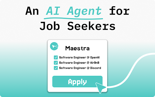 Maestra - Accelerate Your Job Search :: Land your next job 10x faster