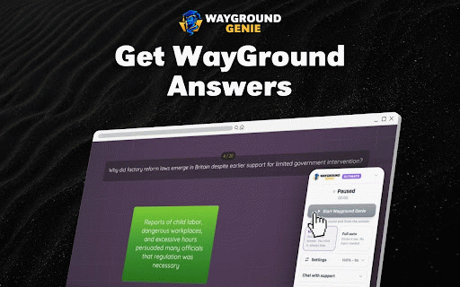 Wayground Genie – Answers & Automation (formerly Quizizz) :: Highlights the correct answer on every Wayground (formerly Quizizz) question, or answers it for you with full automation.