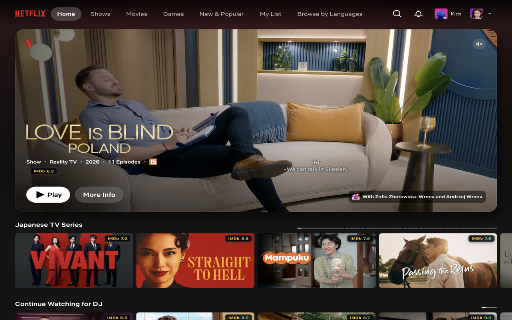 IMDb Ratings for Netflix :: Shows IMDb ratings directly on Netflix cards. Fast, private, powered by a self-hosted ratings API.