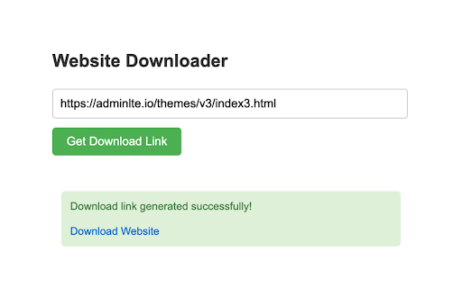 Website Downloader - Source Code Copier :: Download websites source code