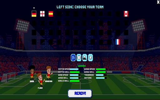 Soccer Bros 2 :: Soccer Bros 2 is a soccer game where you can play with your friends online.