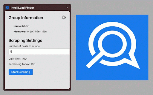IntelliLead Finder :: Intelligent assistant for finding and managing potential customer leads on Facebook.