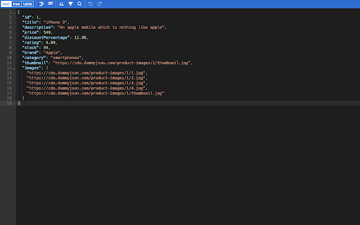 MIT Json Editor :: A utility for viewing, editing, formatting, repairing, querying, transforming, and validating JSON data.