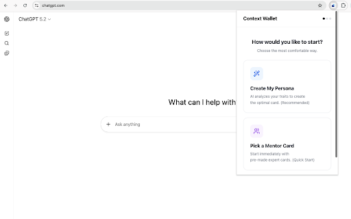 Context Wallet :: Your context cards for AI conversations