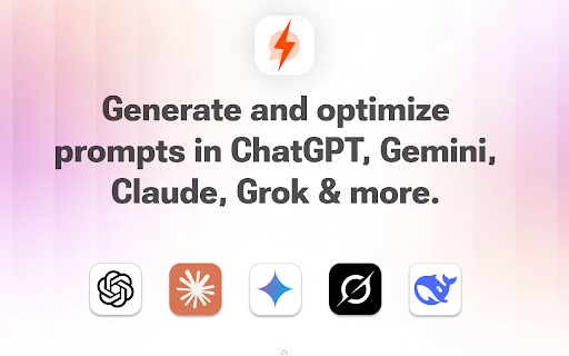 AI Prompt Generator & Optimizer :: Generate and optimize prompts in ChatGPT, Gemini, Claude, Copilot & more.