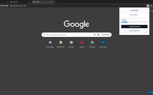 Simple Password Gen :: Quickly generate secure, random passwords.