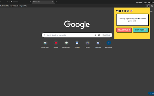Random Vibe Generator :: Instantly generate quirky, fun, and engaging statuses for your social media with a single click!