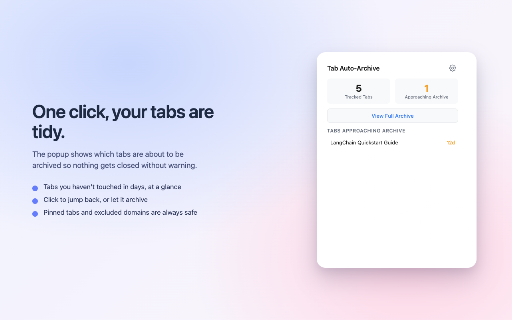 Tab Auto-Archive :: Automatically archive tabs inactive for configurable days