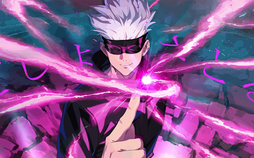 Jujutsu Kaisen Gojo Live Wallpaper - Anime Wallpaper :: This Gojo wallpaper captures his Reversal Red cursed technique in HD. Animated JJK wallpaper for anime fans.