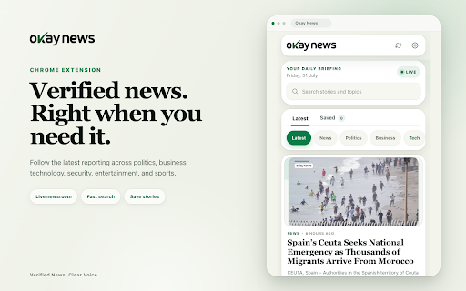 Okay News :: Verified news and clear context from Okay News, right from your browser.