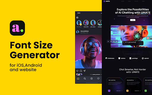 Font Size Generator :: A tool to apply font size systems for iOS, Android, and Websites.