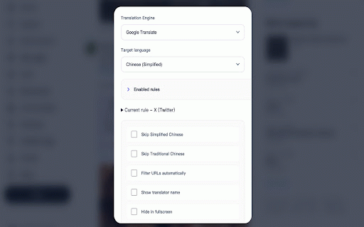 TransHub :: All-in-one translation hub for social media platforms