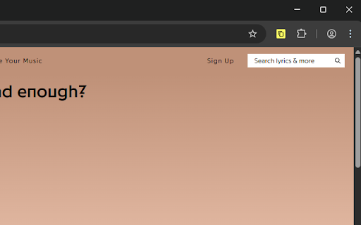Genius Lyrics Copier :: Copies song lyrics from Genius.com to your clipboard.