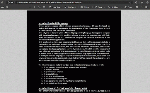 PDF Dark Mode :: Dark Mode for PDF files to reduce eye strain.