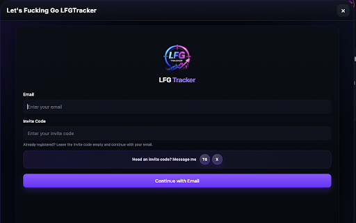 LFG Tracker :: Real-time smart wallet tracking and chart auto-open.