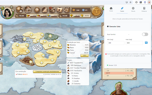 Tiela Travian :: Ferramenta para jogadores de Travian
