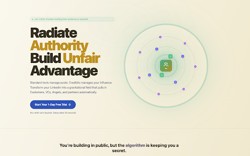 Crediblio :: Automatically collect your LinkedIn analytics data for Crediblio