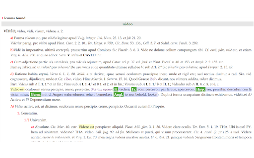 Forcellinus Recompositus :: ENG: Improving the readability of the Forcellini dictionary webiste. LAT: Recomponit paginam, ut facilius legantur lemmata.