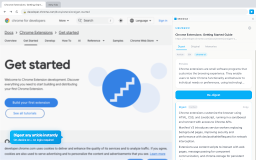 Membrew :: Save what you read as AI-ready memory you can revisit and reuse.