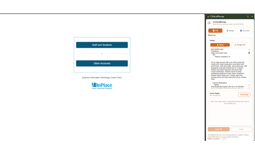 ClinicalRecap :: Fills your clinical log book forms from your pasted notes using AI. Less charting, more caring.