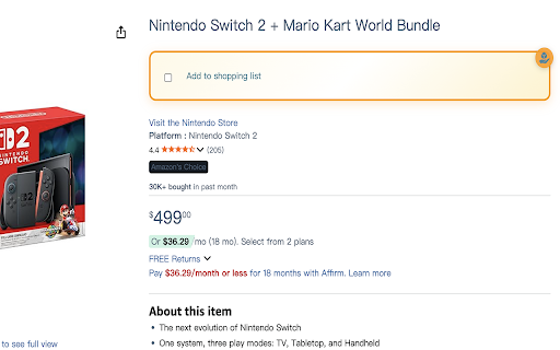 Share Product - Amazon Wishlist Creator & Exporter :: Add checkboxes to Amazon product pages for quick product collection and list export