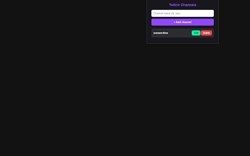 Twitch Auto Open :: It notifies you and automatically opens when your favorite Twitch channels are live