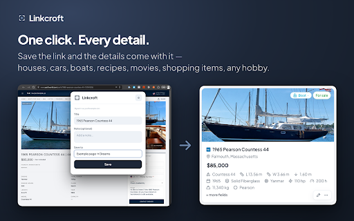 Linkcroft :: Bookmark manager: save useful pages as detailed cards, lists and dashboards — then arrange everything the way you think.