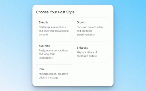 PostNudge - Voice to LinkedIn Posts :: Create engaging LinkedIn posts by speaking naturally.