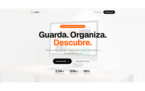 Unan :: Guarda y organiza tus bocados favoritos