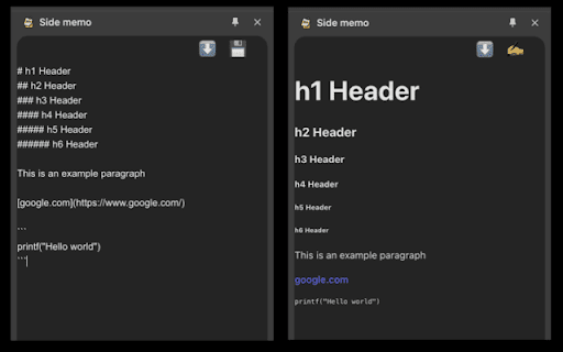 Markdown Memo :: A simple markdown memo