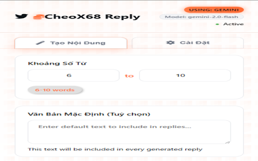 CheoX68 Reply PRO :: AI-powered replies on social platforms