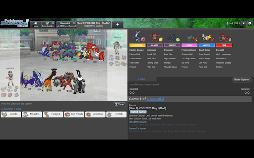 VGC OTS :: Show Open Team Sheets on Pokemon Showdown