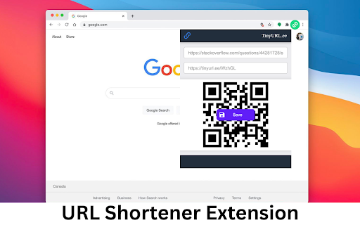 URL Shortener Extension :: One Click URL Shortener. Create links with TinyUrl, QR Code, fast copy paste for Google Chrome. Simple but Best!