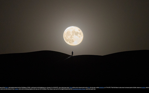 Picture of the Day :: Transform your new tab daily pictures from NASA, Wikipedia, and Bing with AI enhanced information.
